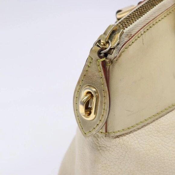 LOUIS VUITTON Suhari Rock It PM Hand Bag White M91887 LV Auth bs28205 - Picture 10 of 16